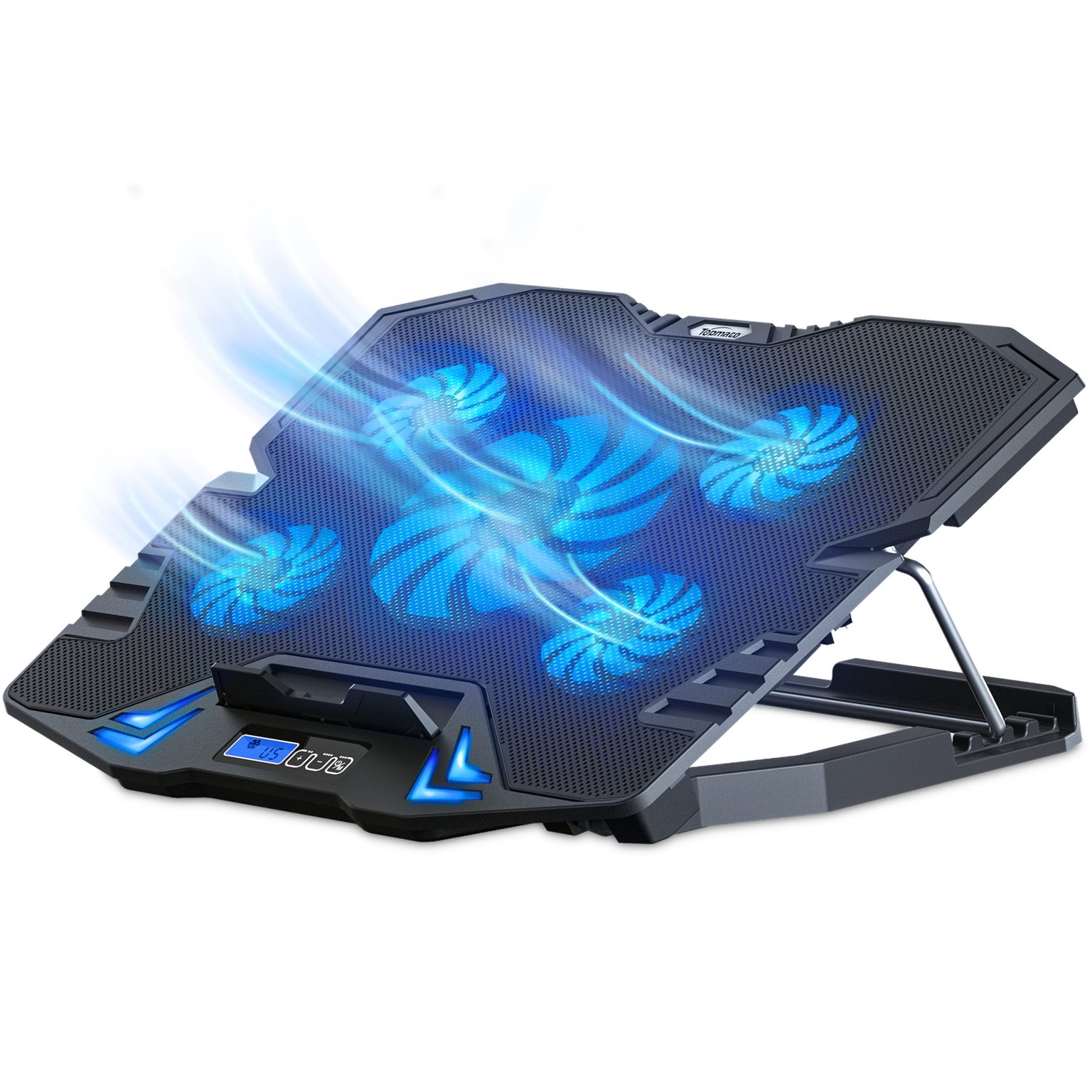 TopMate C5 Laptop Cooling Pad Gaming Notebook Cooler, Laptop Fan