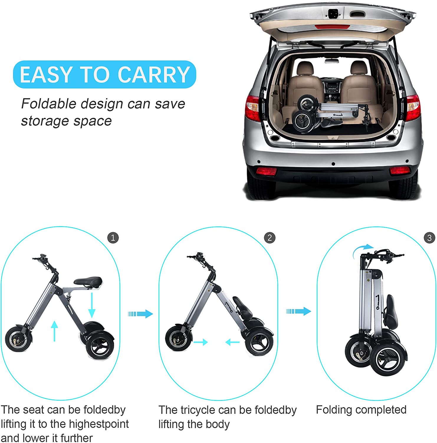 adult mini tricycle