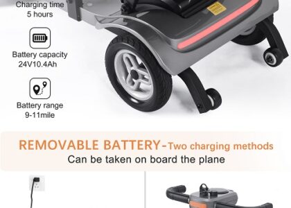 Mobility Scooter for Rough Roads