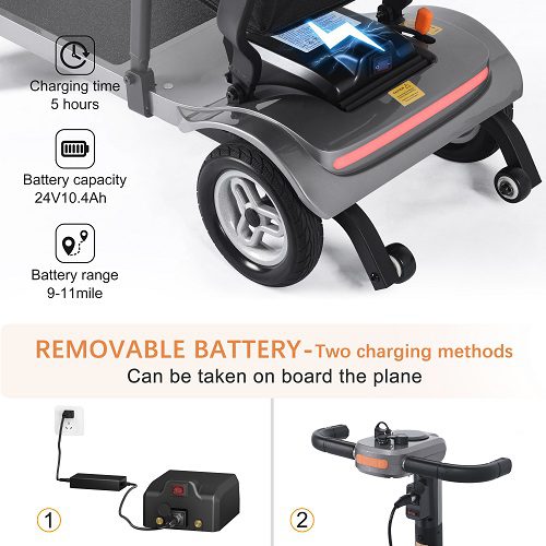 Mobility Scooter for Rough Roads
