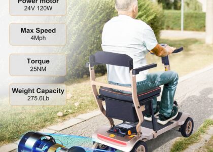 speed for mobility scooter