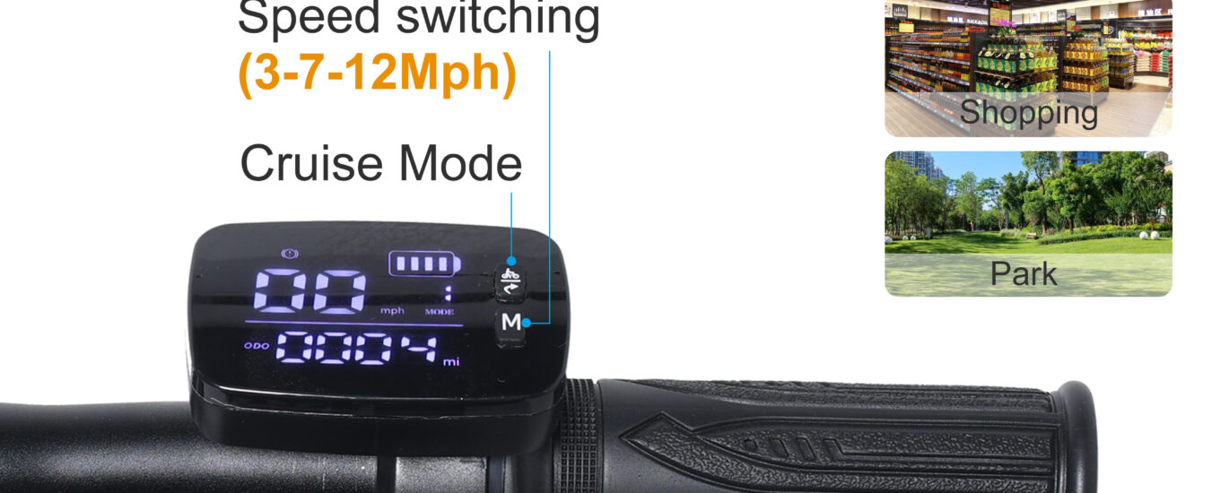 Foldable mobility scooter for travel