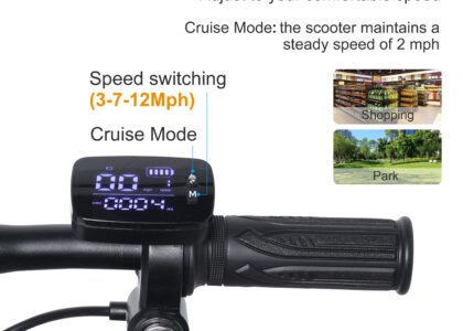 Foldable mobility scooter for travel