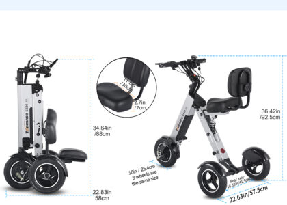 mobility scooter easy steering