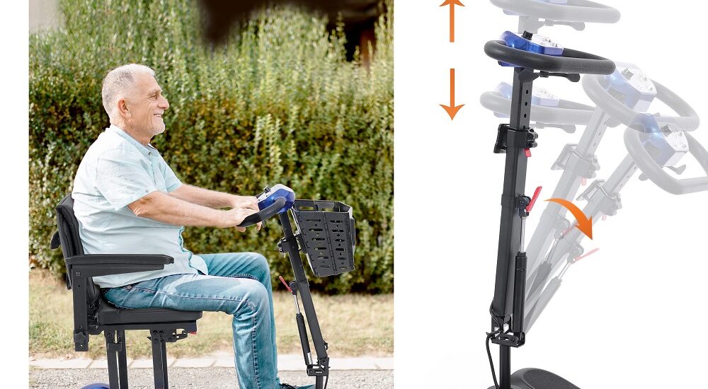 topmate mobility scooter for seniors lightweight foldable design for safe and comfortable use