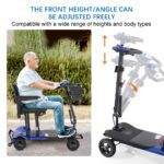 topmate mobility scooter for seniors lightweight foldable design for safe and comfortable use