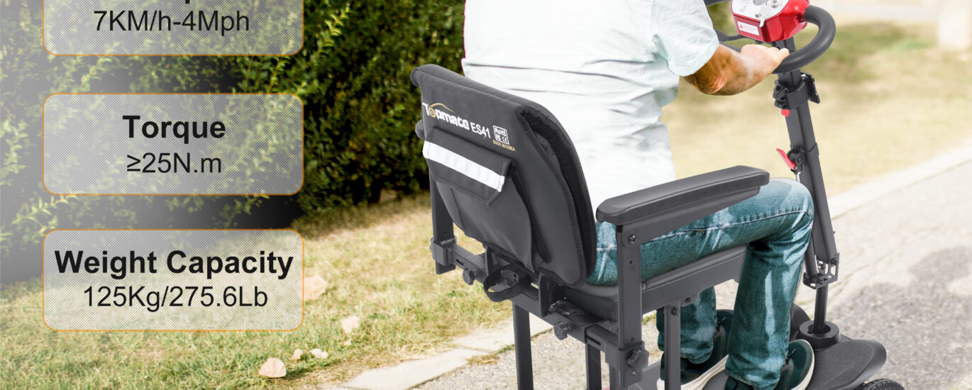 Topmate lightweight mobility scooters