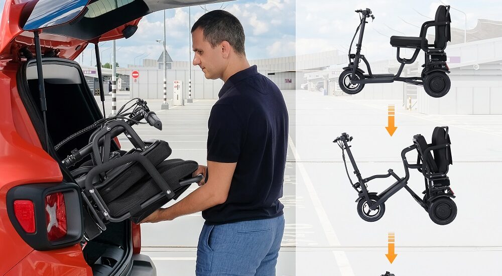 foldable mobility scooter