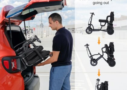 foldable mobility scooter