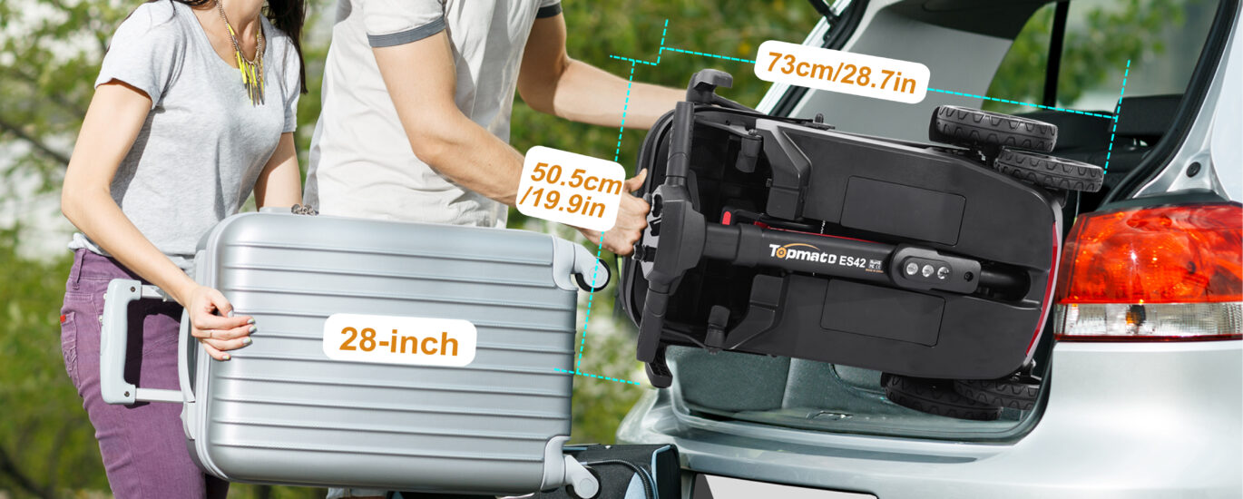 foldable electric mobility guide